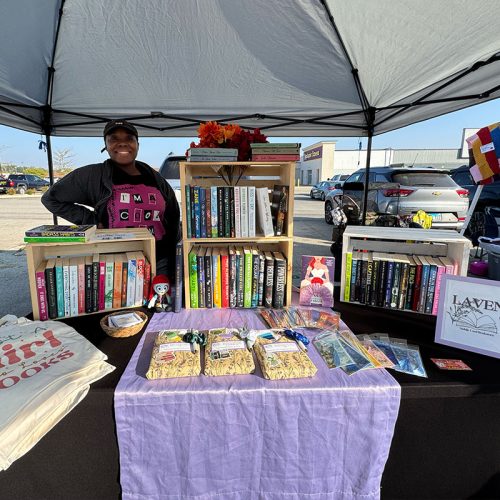 Lavender Pages Booth